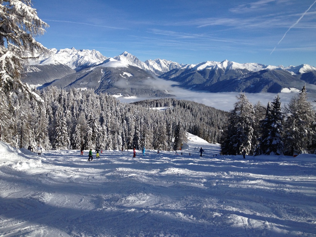 Kronplatz ski, Dolomites, Italy