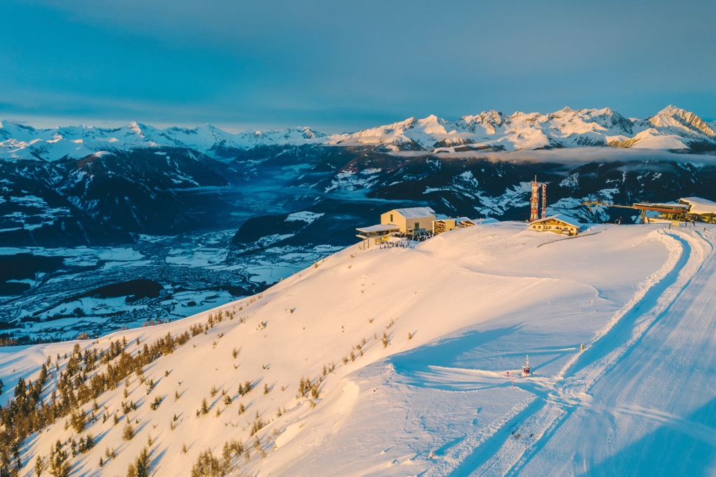 Kronplatz ski, Dolomites, Italy