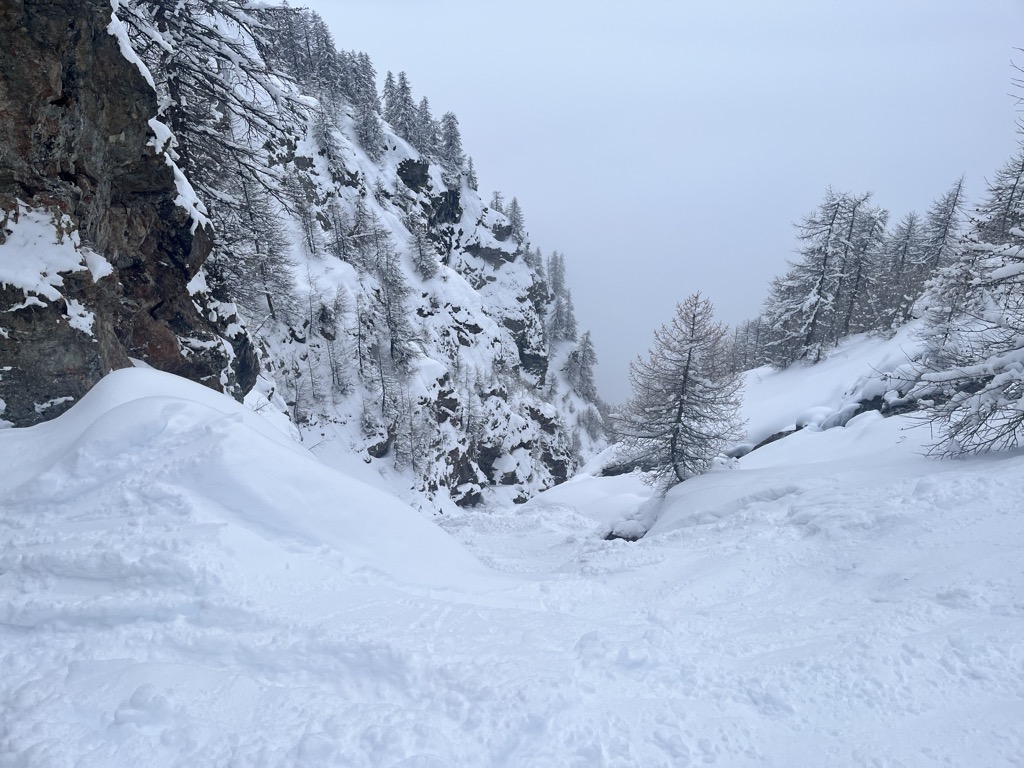 Freaux couloir. Photo: Sergei Poljak