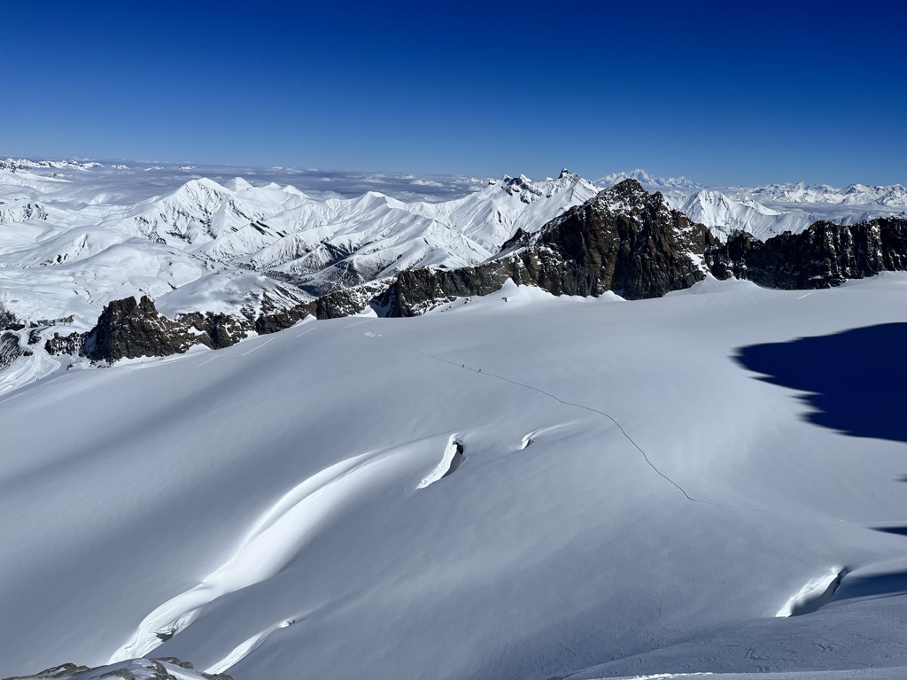 The Girose from the Col de Girose. Photo: Sergei Poljak