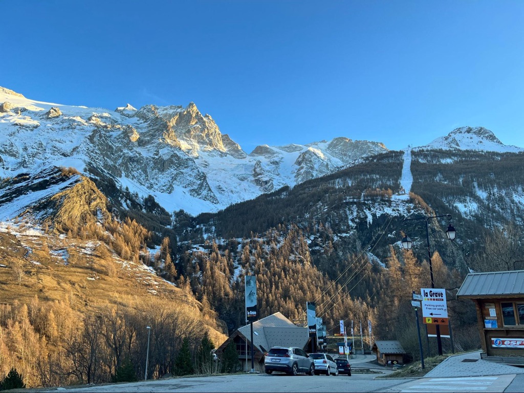 The Téléphérique base station in spring. Photo: Sergei Poljak