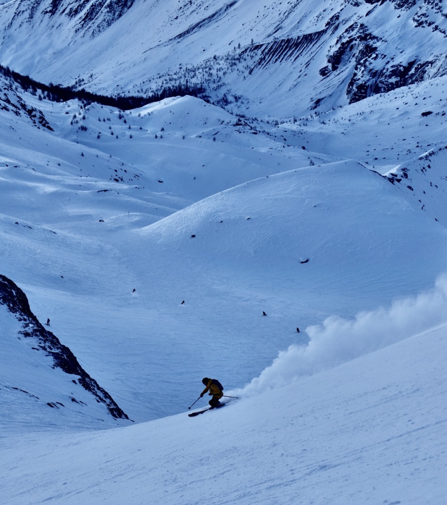 A cold, chalky day on the Vallons in January. Photo: Sergei Poljak