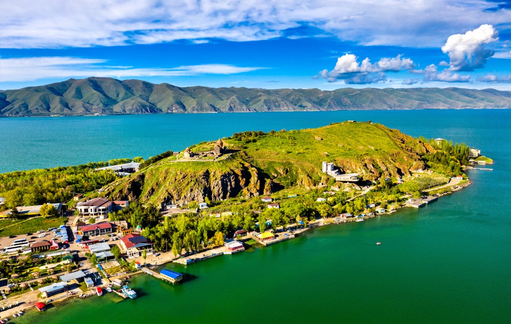 Sevan Lake, Lesser-Caucasus, Armenia