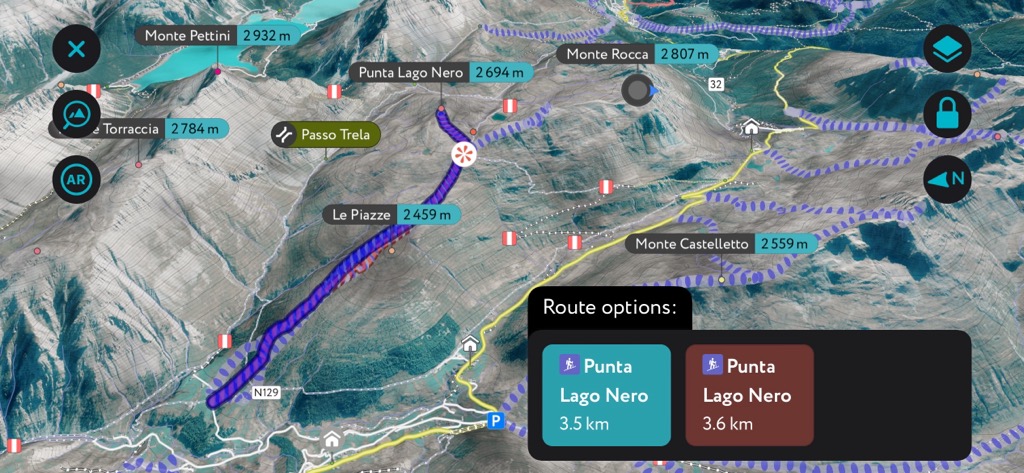 Monte Rocca Livigno Alps