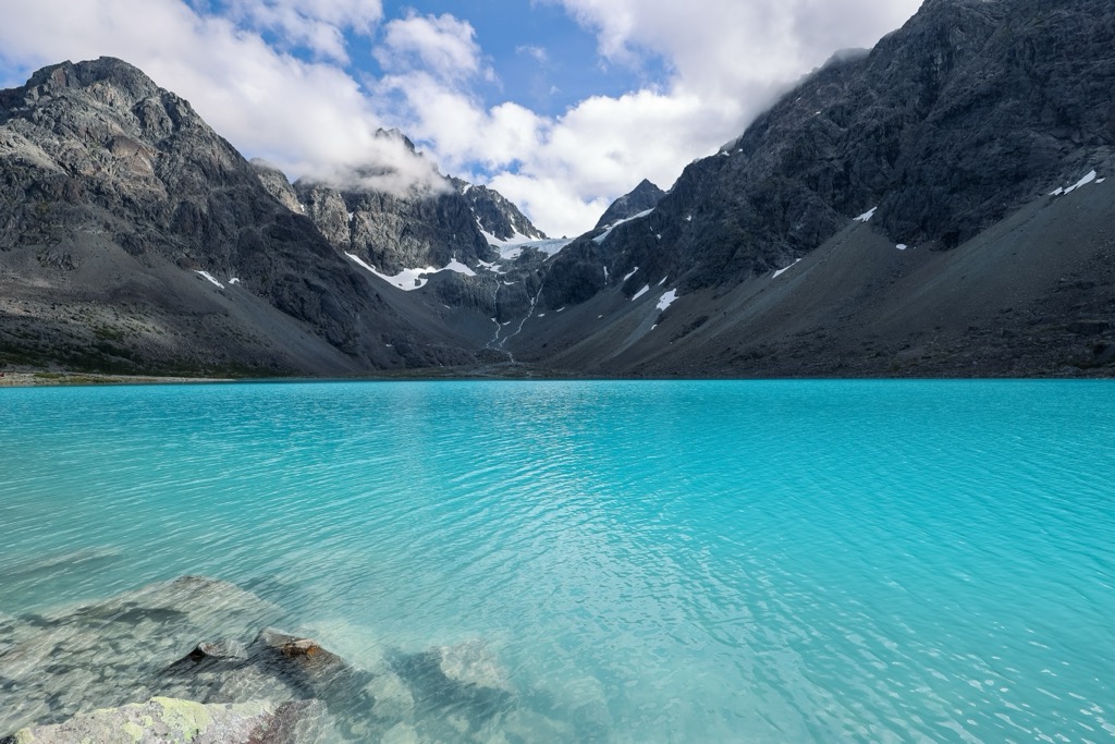 Blåisvatnet—the Blue Lake—is among the most frequented hikes in the Lyngen Alps. See more in the “Best Hikes in the Lyngen Alps” section!. Lyngen Alps