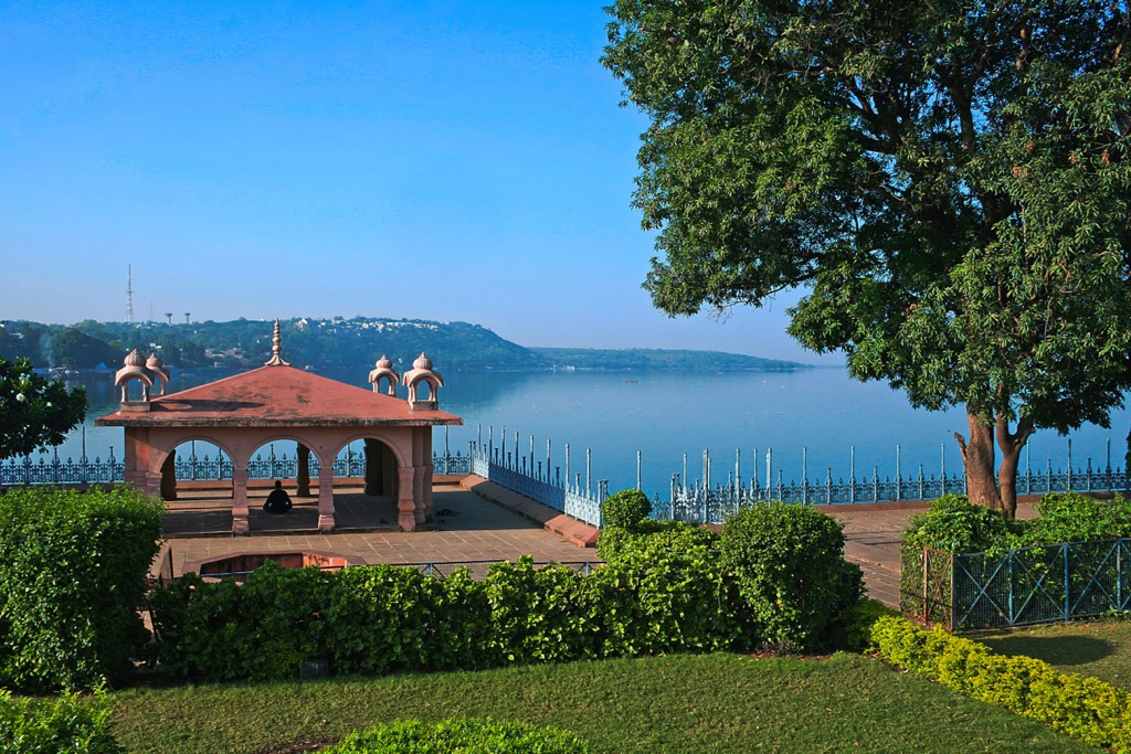 Bada Talab, or Upper Lake, in Bhopal. Madhya Pradesh Mountains