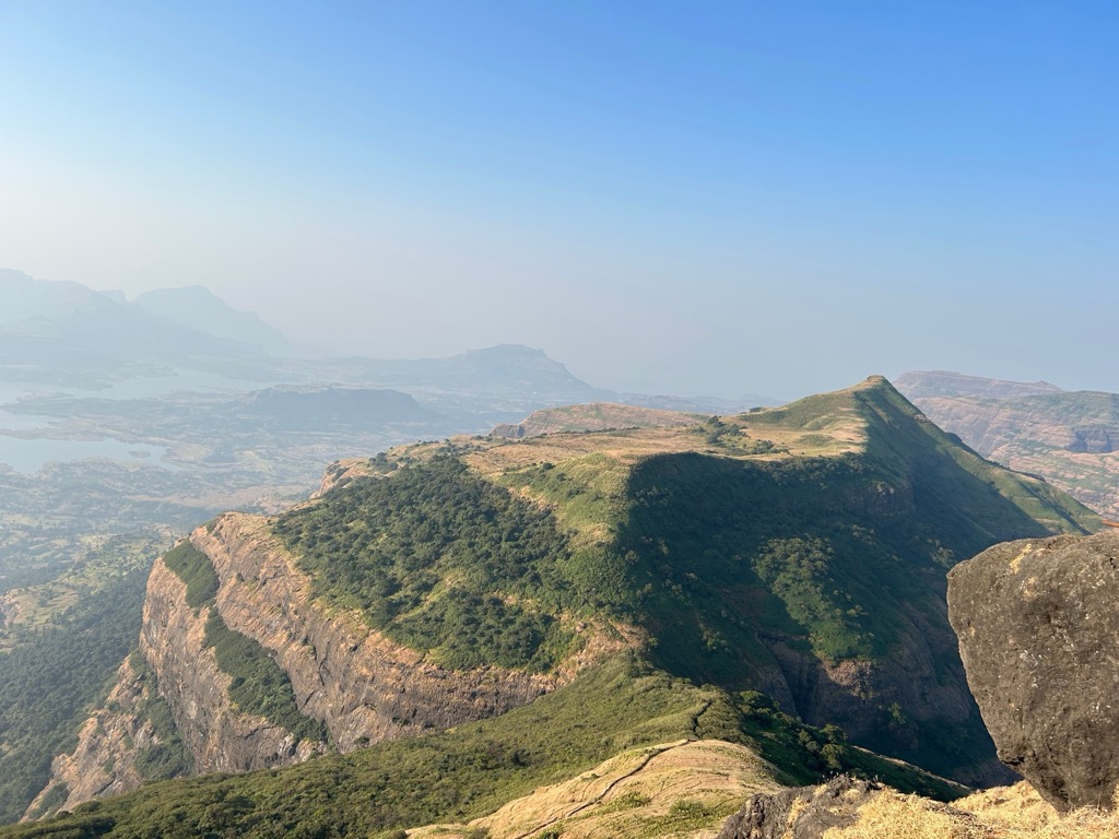 Views from the summit of Kalsubai. Maharashtra Mountains
