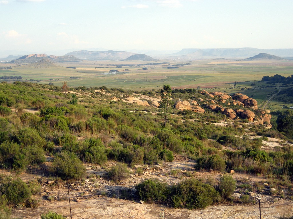 Hills and valleys of Mangaung Metropolitan Municipality. Mangaung Metropolitan Municipality