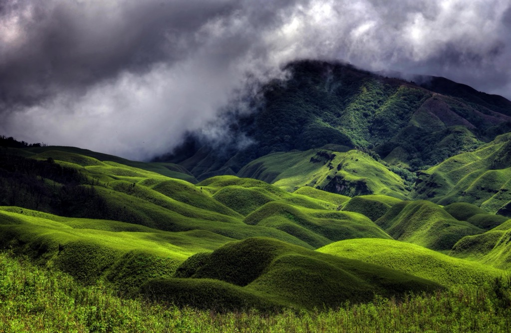 The Dzukou Valley of northern Manipur. Manipur Mountains