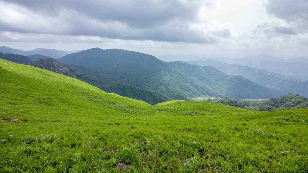The Shirui Hills near Ukhrul, Manipur. Manipur Mountains