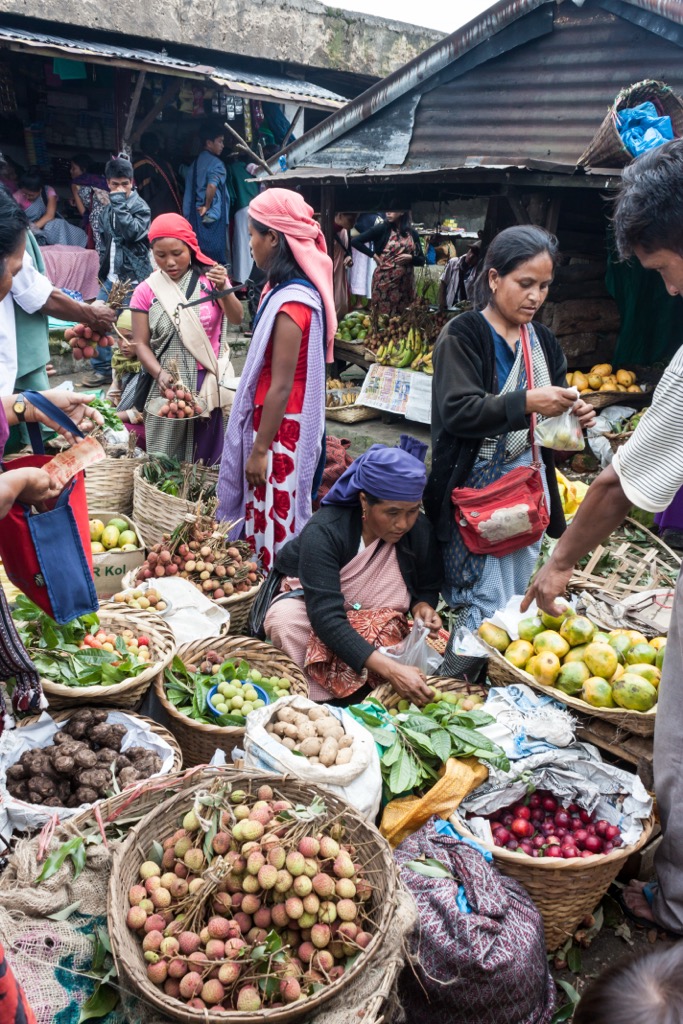 When the monsoon ends, and flowers turn to ripe fruit, local Khasis take pride in their harvest