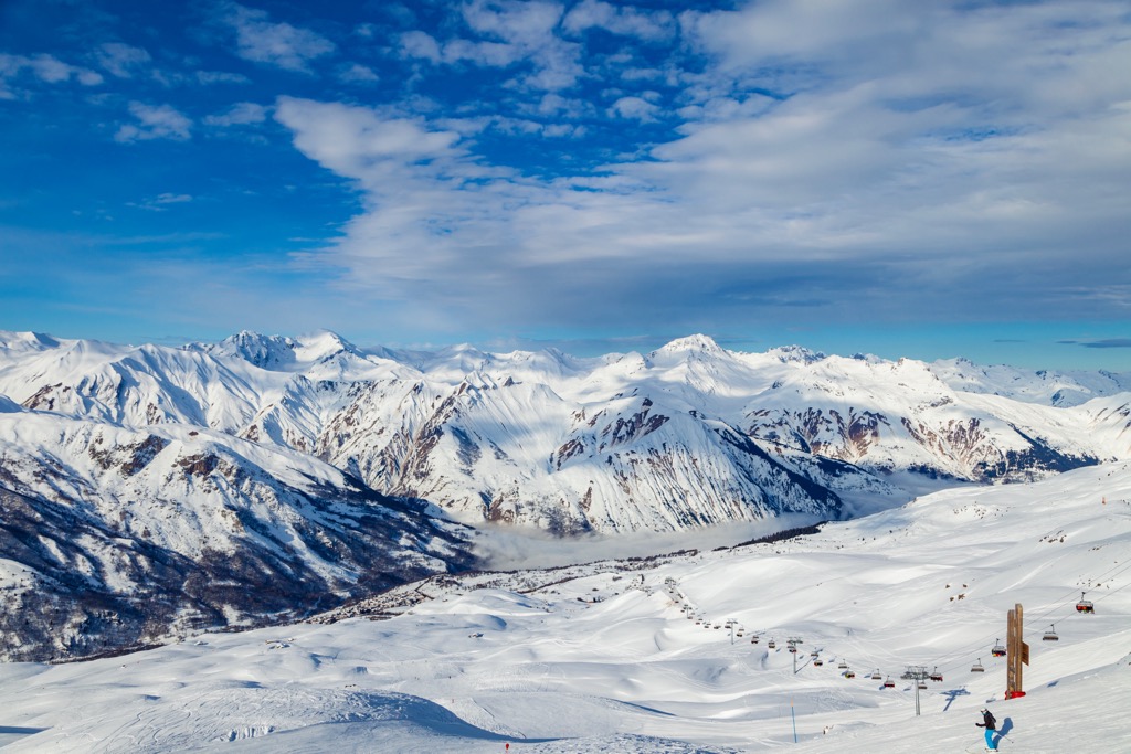 Méribel Ski Resort, Auvergne-Rhône-Alpes, France
