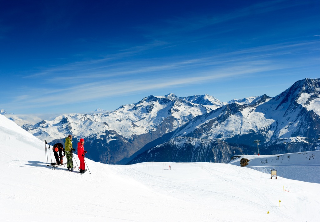 Méribel Ski Resort, Auvergne-Rhône-Alpes, France