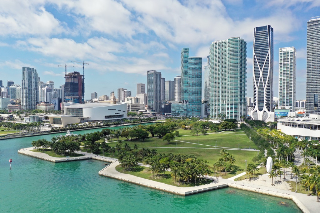 Museum Park, Miami. Miami-Dade County