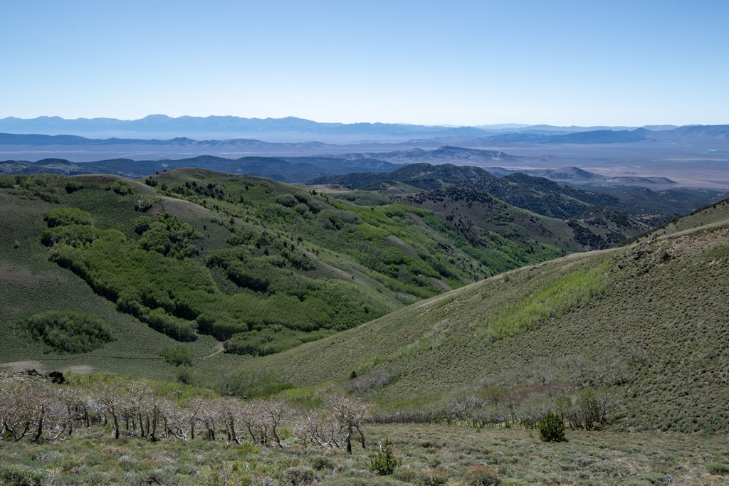 Monitor Range and Monitor Valley, Nevada, USA