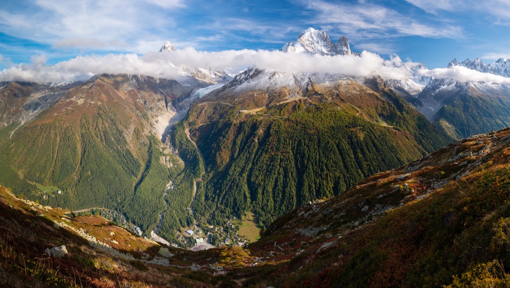 Grand Balcon Nord, Mont Blanc Massif