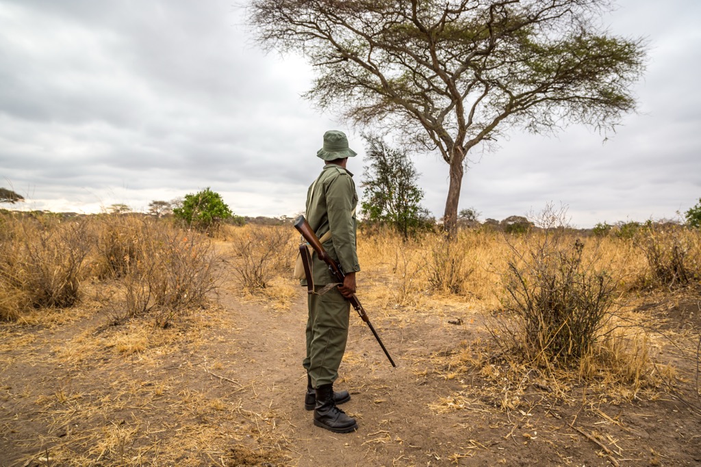 An armed ranger accompanies every hike in Kruger. Mopani District Municipality