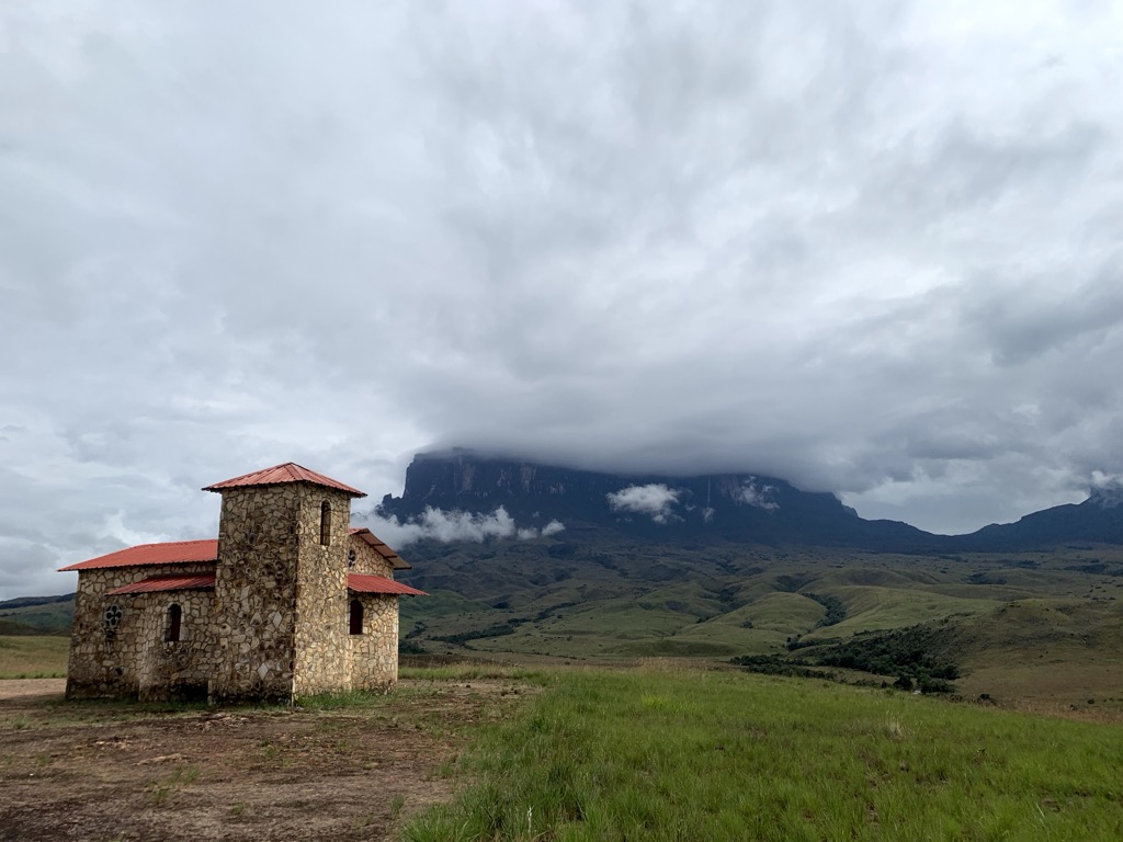 The stone Church still remains. Photo courtesy of Dimitri Tiunov