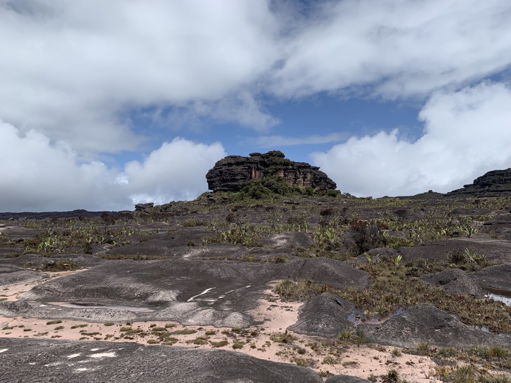 Our first views of the top. Photo courtesy of Dimitri Tiunov