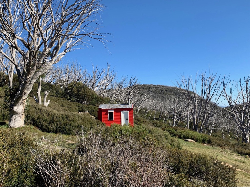 The Valentine’s Hut. Photo:ad. Mountain Huts