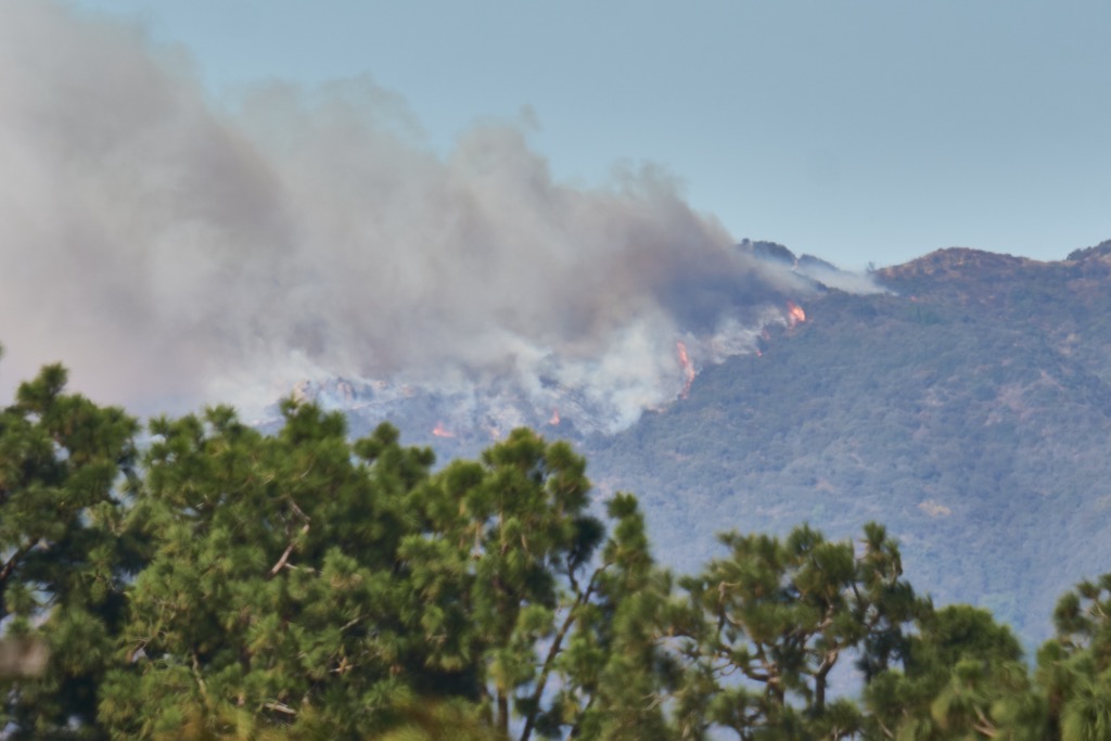 The Palisades fire in L.A., just minutes after it was first reported. Santa Ana Winds quickly spread the fire, which destroyed tens of thousands of properties. Mountain Weather