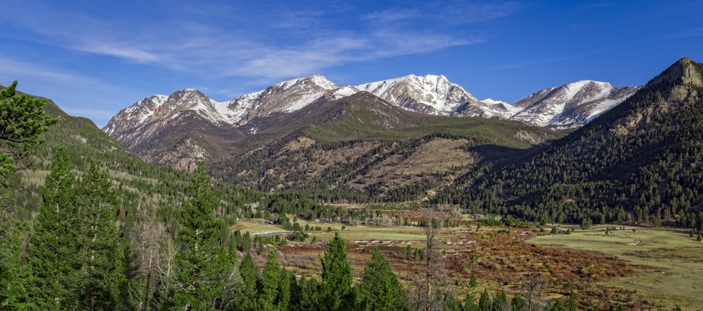 Mummy Range, Rocky Mountain National Park, Colorado, USA