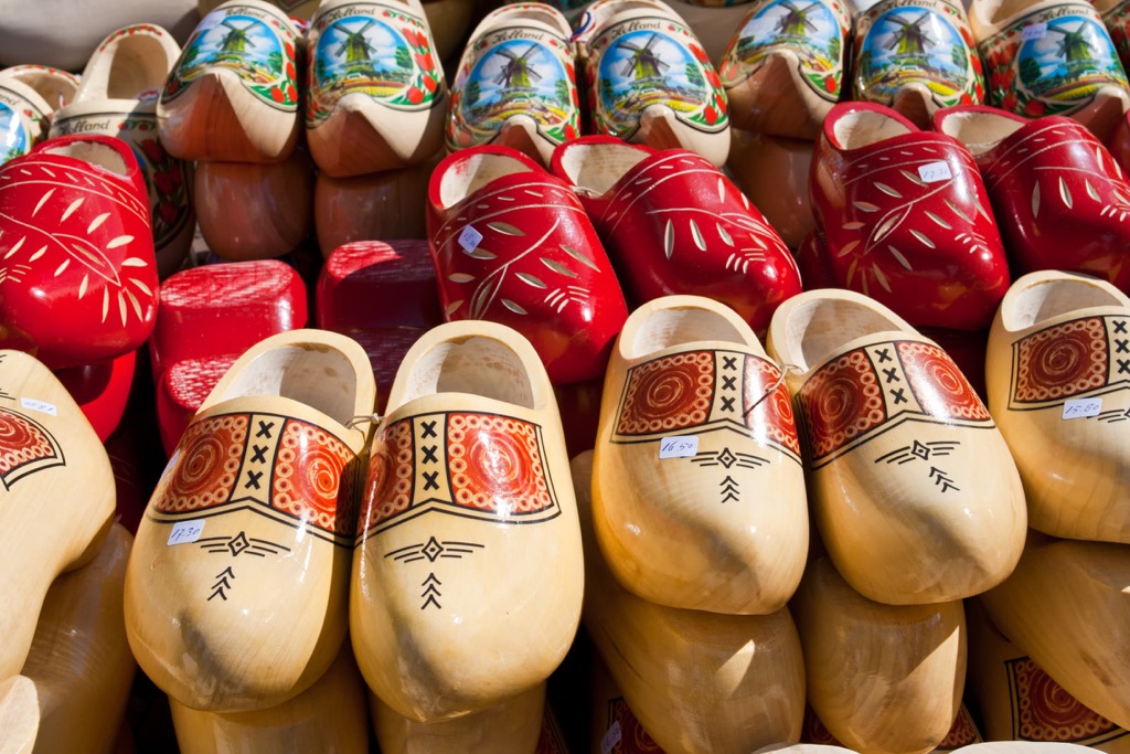 Dutch wooden clogs, Netherlands