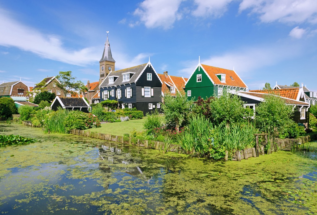 Marken island, Netherlands