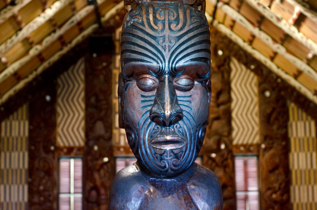 Maori idol, mountain, New Zealand