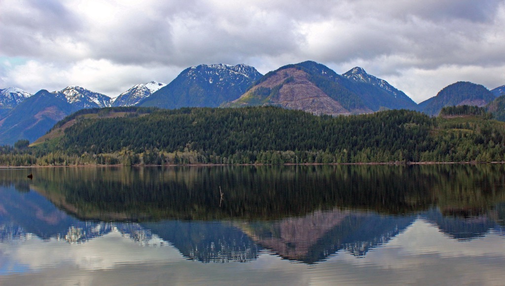 Nimpkish River, Woss Lake Provincial Park, Vancouver Island, British Columbia, Canada