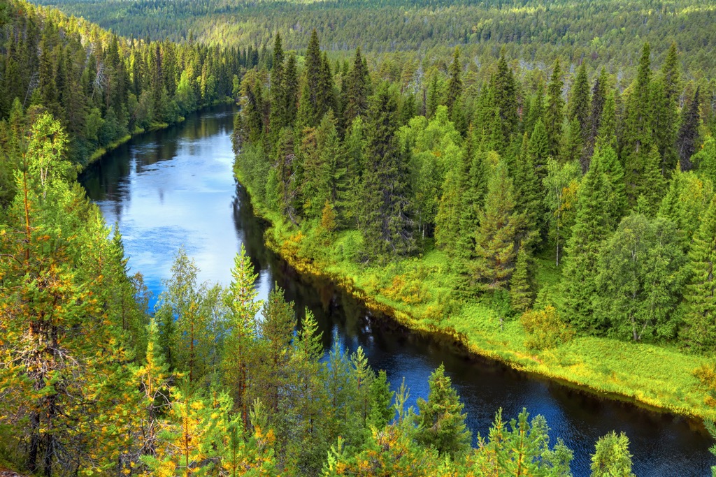 Oulanka National Park, North Ostrobothnia, Finland
