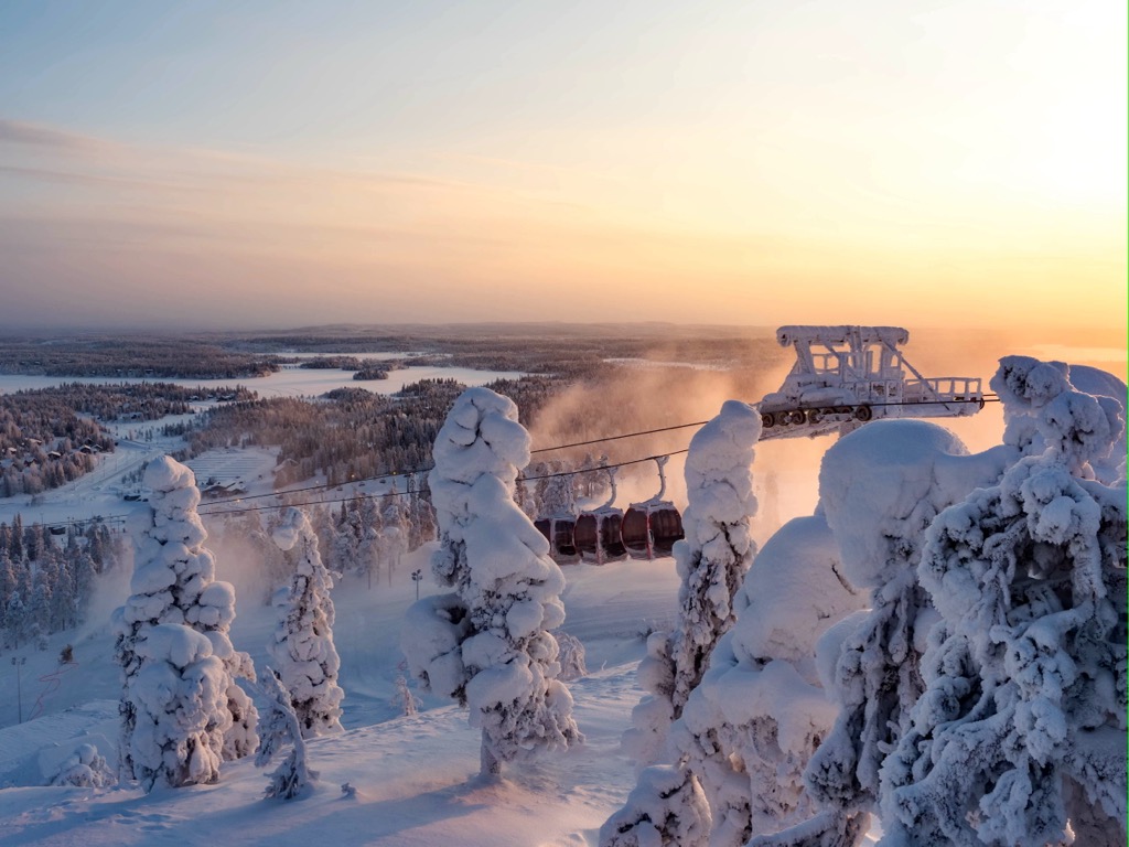 Ruka Ski Resort, North Ostrobothnia, Finland