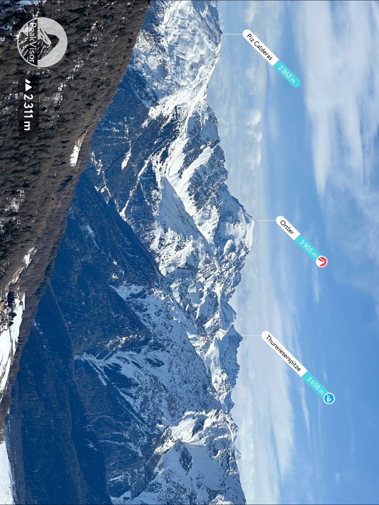 Ortler mount. Ortler Alps
