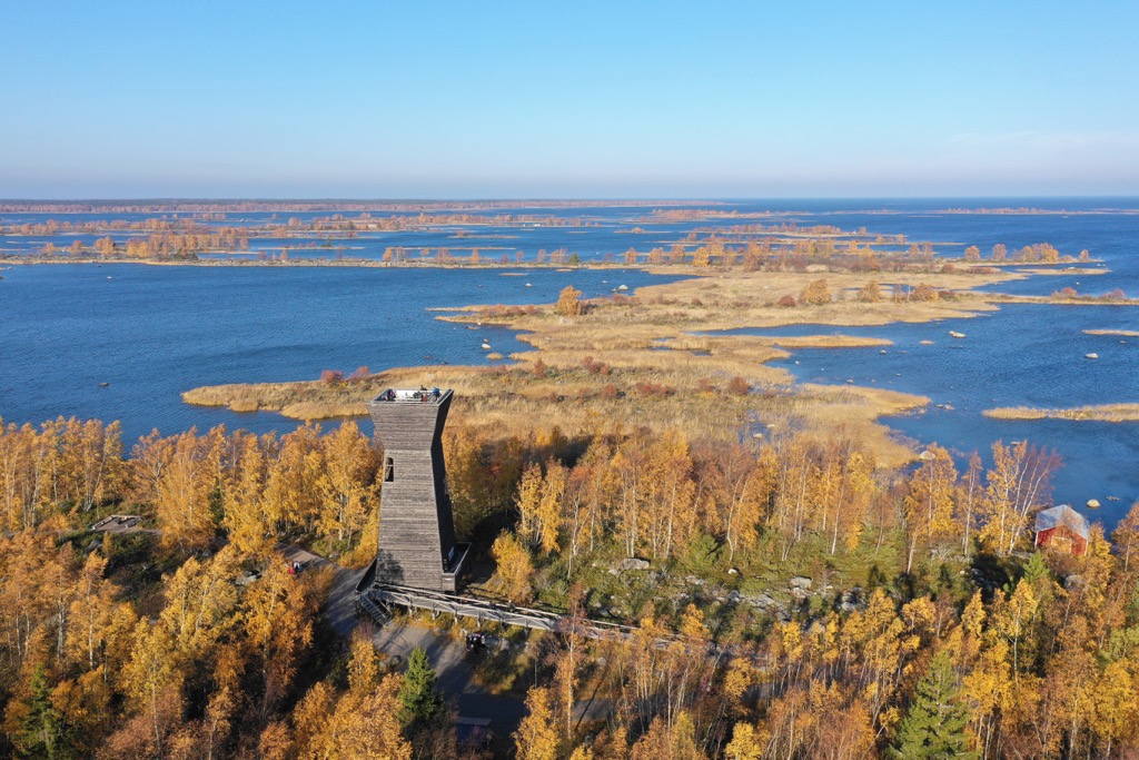 Oulu in Northern Ostrobothnia, Finland