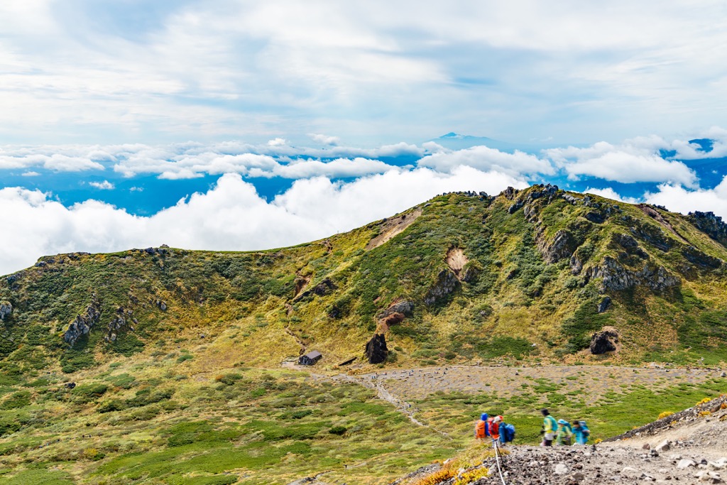 Iwate Hiking Trail, Ōu Mountains, Japan