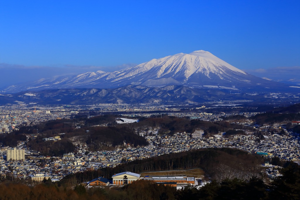 Iwate volcano, Ōu Mountains, Japan