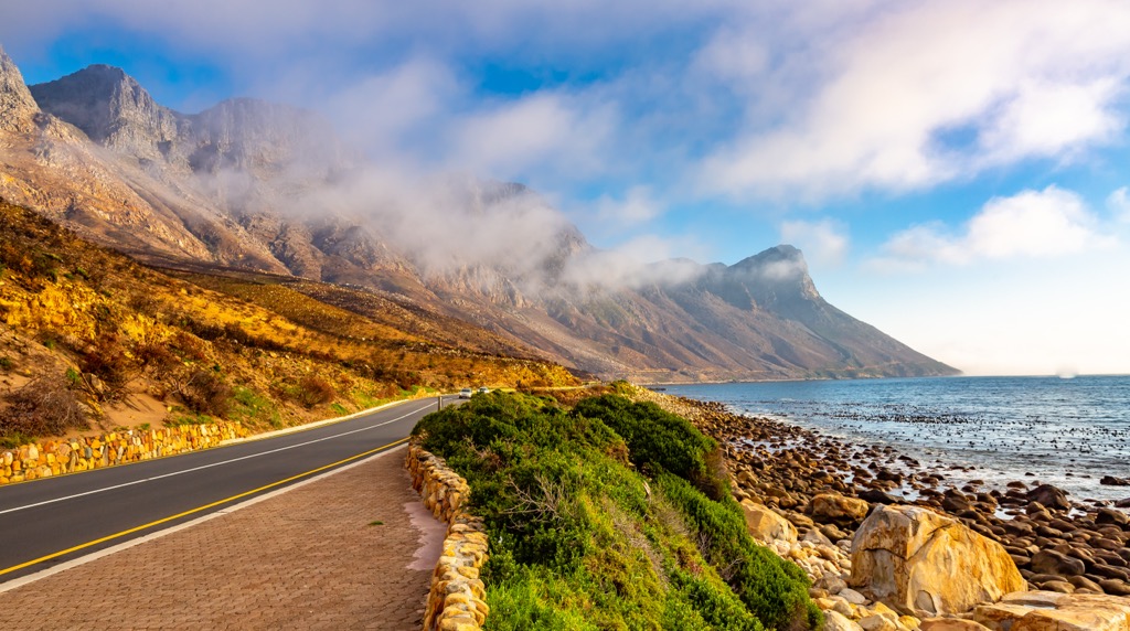 Robberg Nature Reserve seen from the Garden Route. Overberg District Municipality