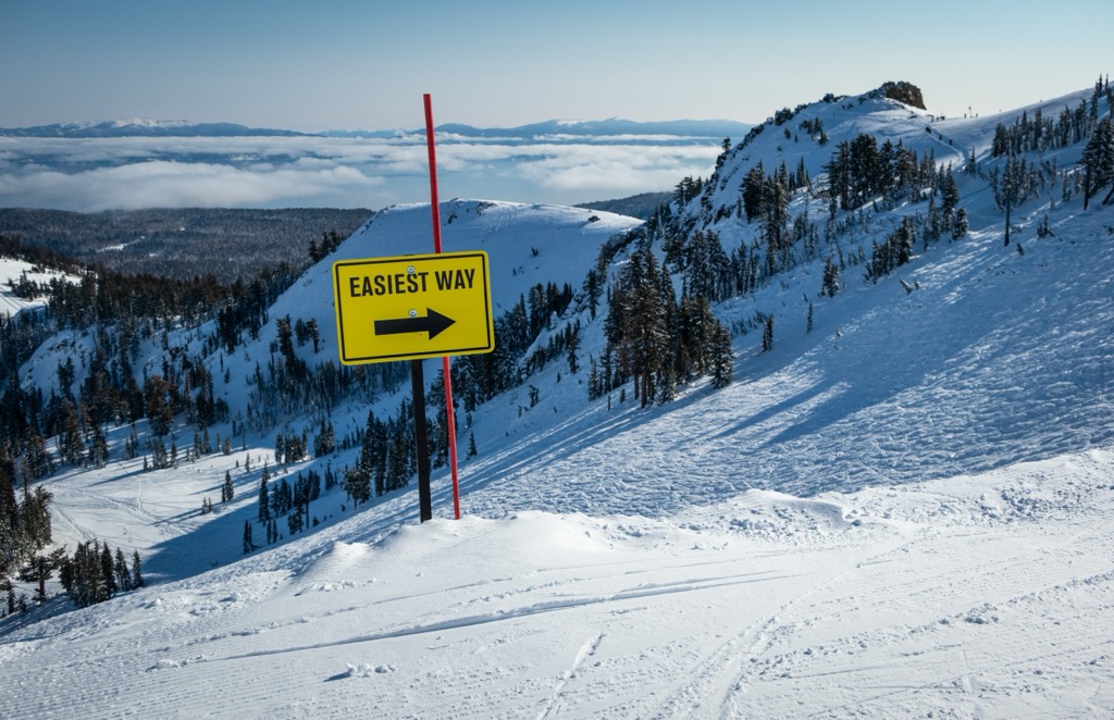 Palisades Tahoe Ski Resort, Sierra Nevada Mountains