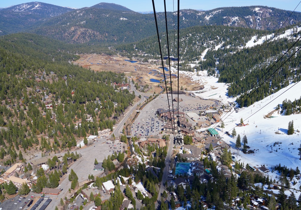 Palisades Tahoe Ski Resort, Sierra Nevada Mountains