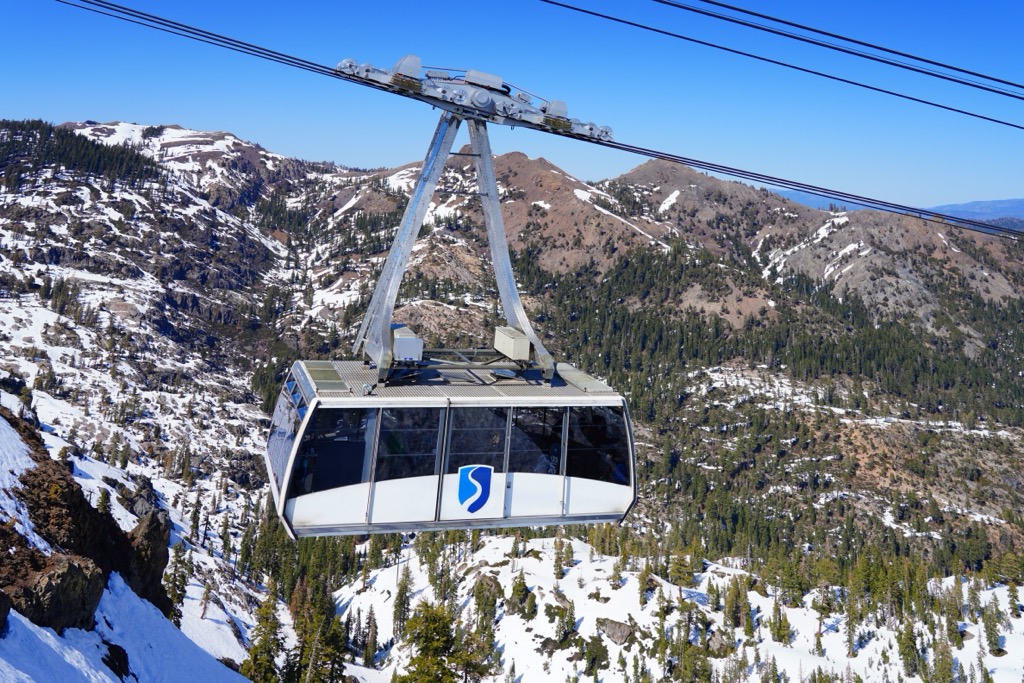 Palisades Tahoe Ski Resort, Sierra Nevada Mountains