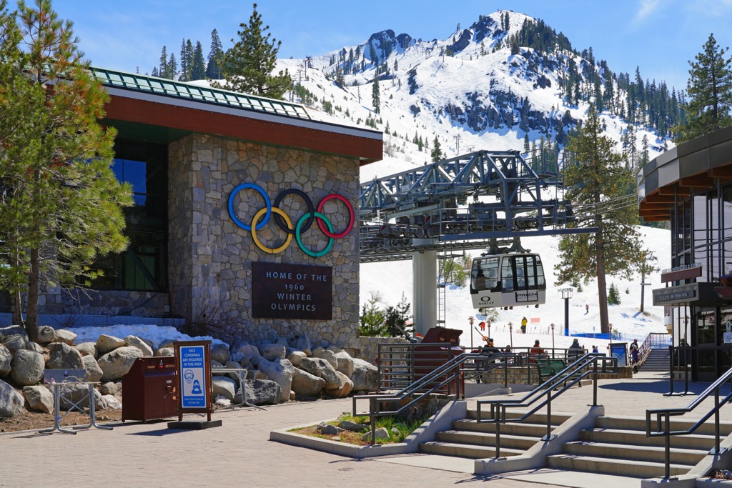 Palisades Tahoe Ski Resort, Sierra Nevada Mountains