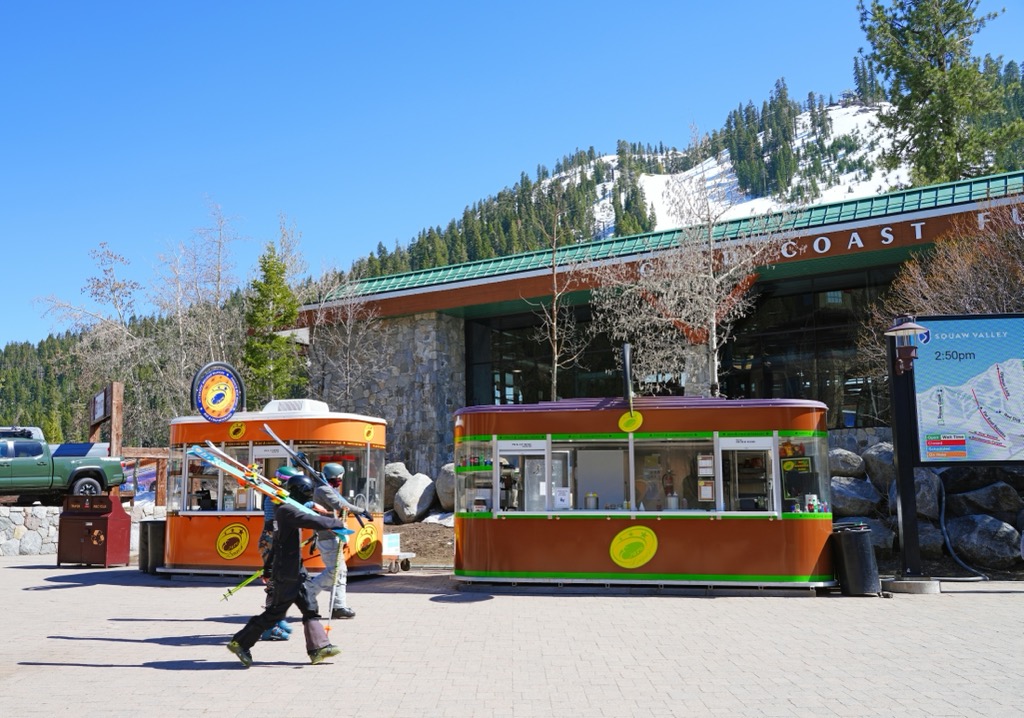 Palisades Tahoe Ski Resort, Sierra Nevada Mountains