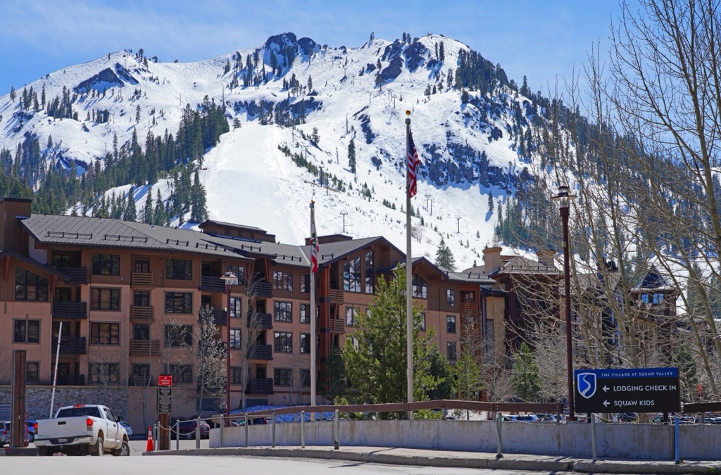 Palisades Tahoe Ski Resort, Sierra Nevada Mountains