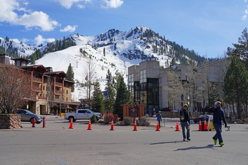 Palisades Tahoe Ski Resort, Sierra Nevada Mountains