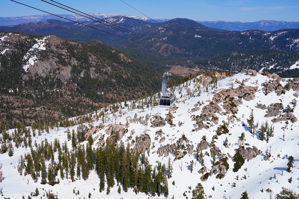 Palisades Tahoe Ski Resort, Sierra Nevada Mountains
