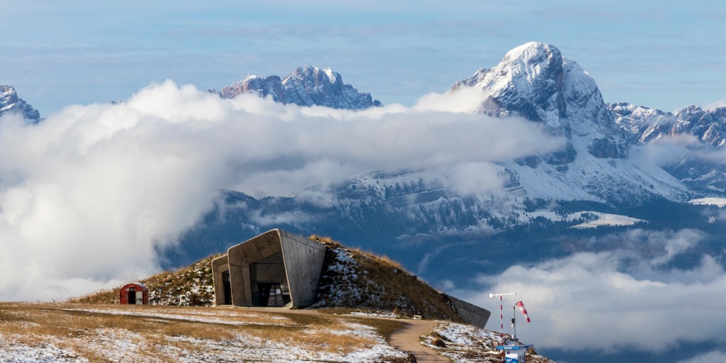Kronplatz ski, Dolomites, Italy
