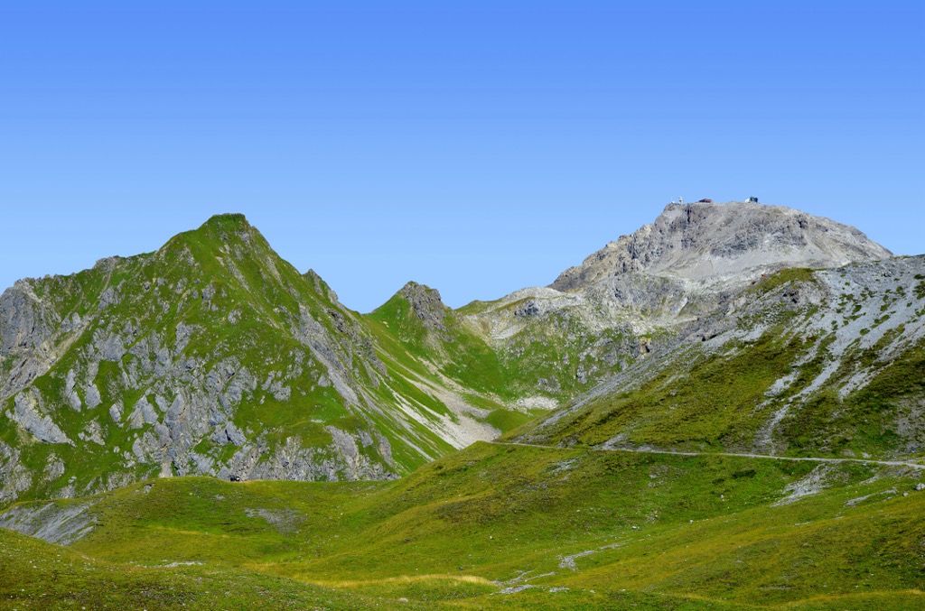 Weissflue. Plessur Alps