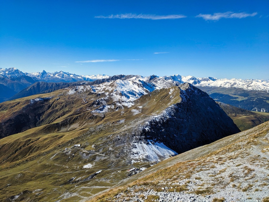 Schiahorn. Plessur Alps
