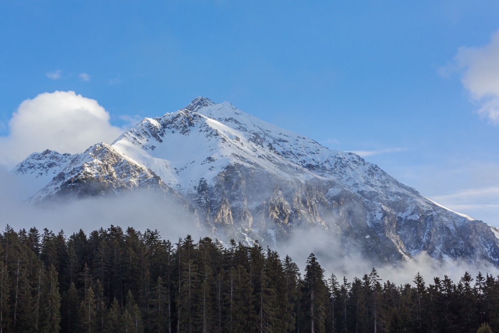 Lenzerhorn. Plessur Alps