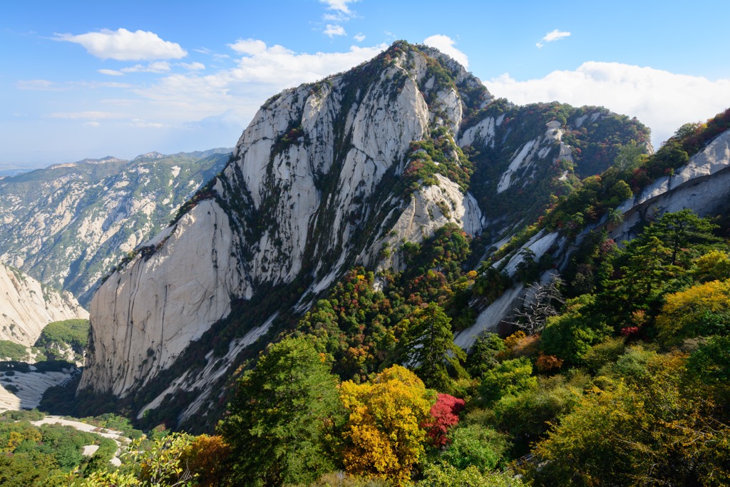 Huashan, Qinling Mountains, China